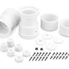 JConcepts Tribute - Monster Truck Wheels With Adapators - (2) - White -JConcepts store 3377w 600px