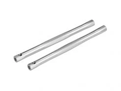 JConcepts Silver Aluminium Diamond Nose Brace Tubes - Pr (RC10 Classic)