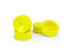 JConcepts Mono 2.2 Front Wheel (Yellow) 4pc Vintage