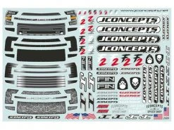 JConcepts F2 - Finnisher Stadium Truck Body With Spoiler (Associated T6.1) -JConcepts store jc0355 1