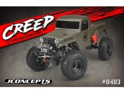 JConcepts JCI Creep Trail/Scaler Body (Traxxas TRX4 Sport, Enduro, Axial Or Any 12.3in Wheelbase Trucks) -JConcepts store jc0403 6