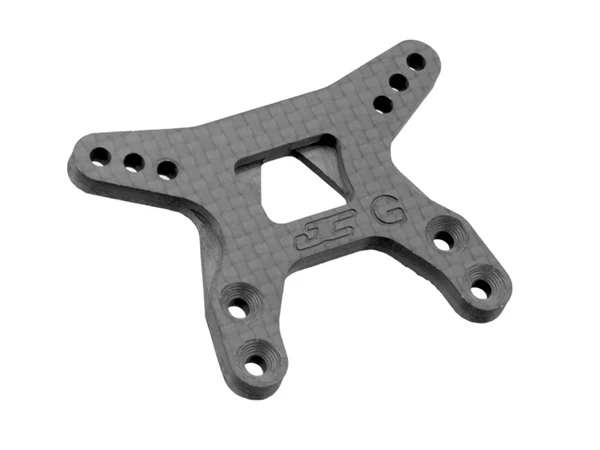 JConcepts Carbon Fibre Front Shock Tower - Gullwing Arms (Associated B6.1 Or B6.1D) 3 JConcepts Carbon Fibre Front Shock Tower - Gullwing Arms (Associated B6.1 Or B6.1D)