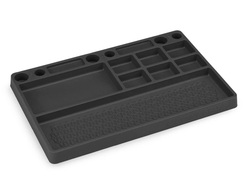 JConcepts Rubber Parts Tray - Black 3 JConcepts Rubber Parts Tray - Black
