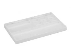 JConcepts Rubber Parts Tray - White