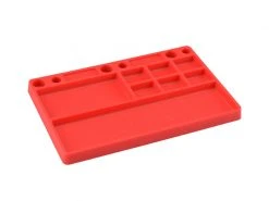 JConcepts Rubber Parts Tray - Red