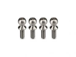 JConcepts Titanium 5.5x8mm Ball Studs - 4 Pc (AE B6, T6, SC6, DR10)