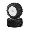 JConcepts Scorpios - Mini-T 2.0 - Green Compound Pre-Mounted On Wheels (2) - White -JConcepts store jc3100 1221 1