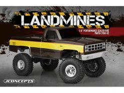 JConcepts Landmines - Performance Scaler Tyres - (2) (fits 1.9in Wheels) -JConcepts store jc3156 2