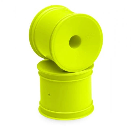 JConcepts Mono - Yellow Dished 2.2in 12mm Front/ Rear Wheels - (4) 3 JConcepts Mono - Yellow Dished 2.2in 12mm Front/ Rear Wheels - (4)