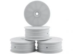 JConcepts Mono 2.2in 4WD Front Wheel - White (4pcs)