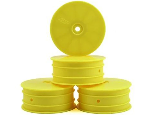 JConcepts Mono 2.2in 4WD Front Wheel - Yellow (4pcs) 3 JConcepts Mono 2.2in 4WD Front Wheel - Yellow (4pcs)