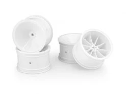 JConcepts Mono 2.2in Rear Wheels (White) - 4pcs