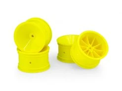 JConcepts Mono 2.2in Rear Wheels (Yellow) - 4pcs