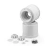 JConcepts Aggressor 2.6in X 3.8in 17mm Hex Monster Truck Wheel (White) (2) -JConcepts store jc3414w 1
