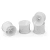 JConcepts Mono Front Wheel - RC10T, T2, T3, GT - White (4pcs) -JConcepts store jc3418w 1