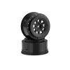 JConcepts 9 Shot 12mm Hex Wheels SC10/ SC6.2 +3mm Offset - Black (2) -JConcepts store jc3420b 1