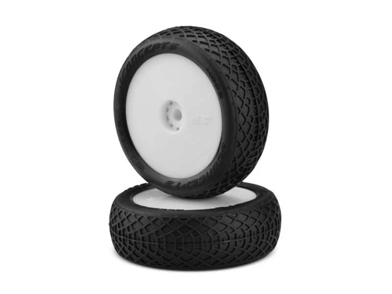JConcepts Ellipse - Mini-B - Green Compound Pre-Mounted On Wheels (2) - White 3 JConcepts Ellipse - Mini-B - Green Compound Pre-Mounted On Wheels (2) - White
