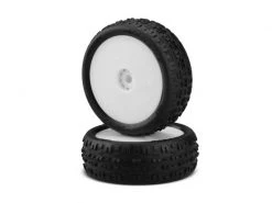 JConcepts Swagger - Mini-B - Pink Compound Pre-Mounted On Wheels (2) - White