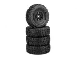 JConcepts Landmines - SCX24 - Gold Compound Pre-Mounted On Hazard Wheels (4)