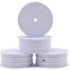 JConcepts Mono - White Dished Front Wheels - Pack Of 4 (TLR 22 3.0, 22 4.0 Or 22 5.0) -JConcepts store jco jc3325
