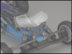 JConcepts Aero Wide Front Wing For Gullwing Arms - 2 (Associated B6 Or B6D)