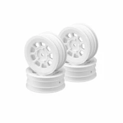JConcepts 9 Shot2.2 Front Wheel (White)4pc